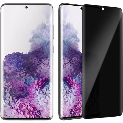 AVIZAR Kaljeno steklo Samsung Galaxy S20 Plus Anti-spy Full Protection - crno, (20607119) Cene