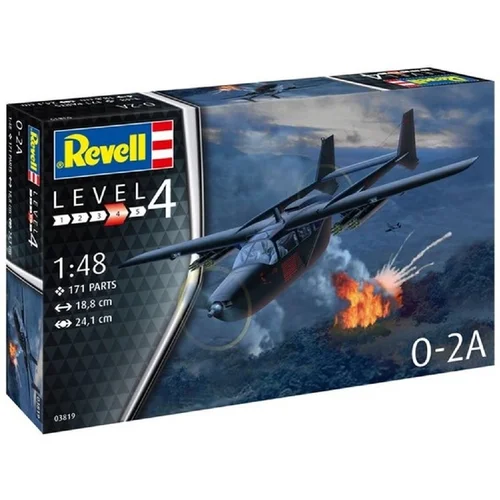 Revell 03819 O-2A Skymaster model letjelice za sastavljanje 1:48