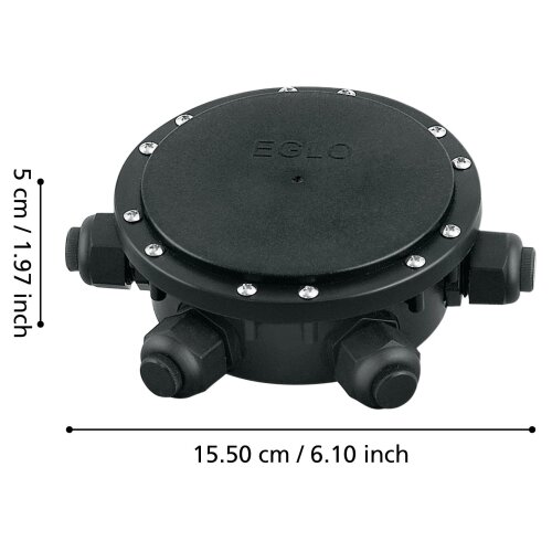 Eglo 61728 - Vodootporna spojna kutija sa 6 izlaza CONNECTOR BOX 230V IP68 Slike