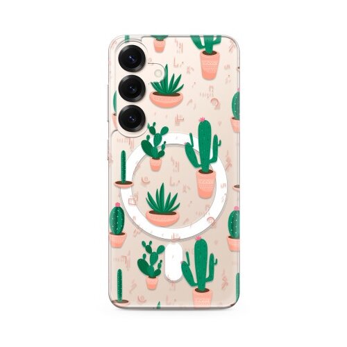  Futrola silikonska print magsafe za samsung s931b galaxy s25 5g cactus ( F120616 ) Slike