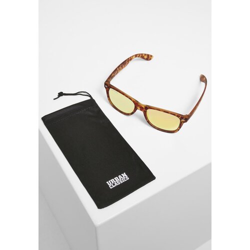 Urban Classics Sunglasses Likoma Mirror UC Brown Leo/orange Cene