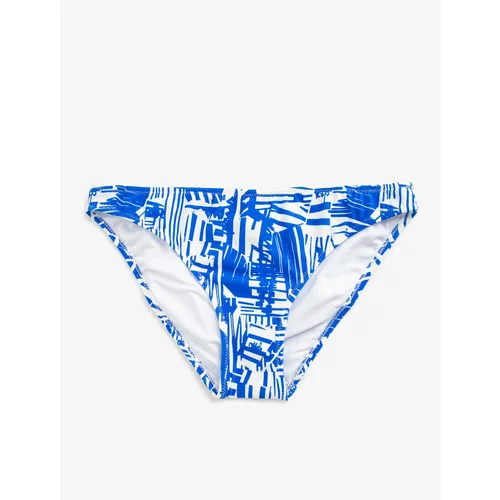 Koton Bikini Bottom - Navy blue - Geometric pattern