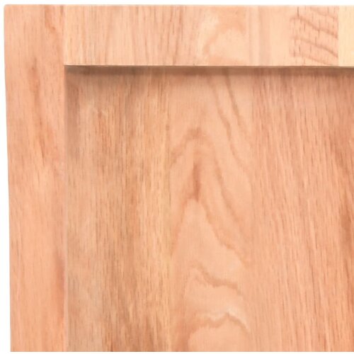  Kupaonska radna ploča svjetlosmeđa 60x50x(2-4) cm masivno drvo Slike
