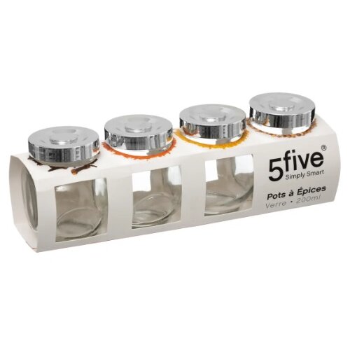 Five set tegli za začine 4x0,2 l (146401) Slike