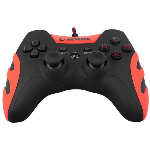 Game Pad gaming RAMPAGE Snopy SG-R218 PS3/PC X INPUT Red USB 1.8m Joypad, 22372 Cijene