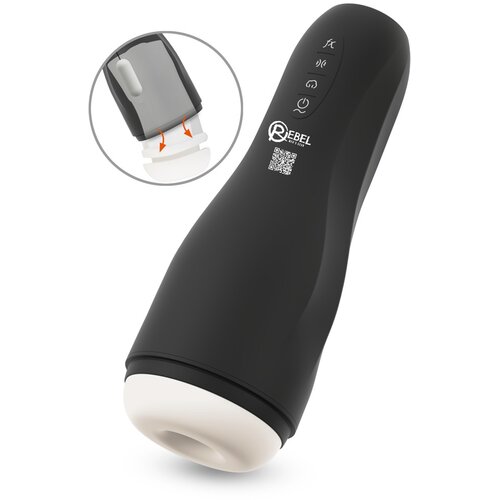 Rebel Masturbator with 3 Functions Massaging, Vibrating &amp;amp; Sucking Slike