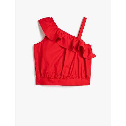 Koton Blouse - Red - Fitted Cene