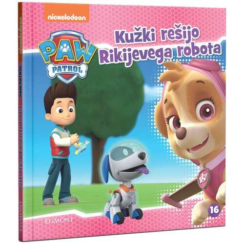 Paw Patrol knjiga Kužki rešijo Rikijevaga robota 16 Cene