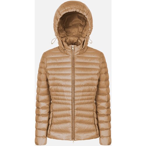 Geox Beige women&amp;#039;s down jacket Jaysen - Women&amp;#039;s Slike