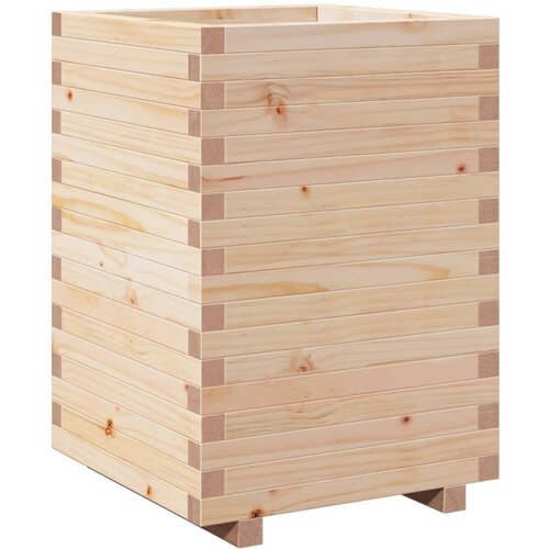 Maison Chic Vrtno cvetlično korito - Cvetlični Lonec 50x50x72,5 cm trdna borovina, (21790322) Cene