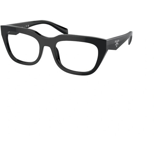 Prada Okvir za naočare 0PR A06V 16K1O1 52, Ženski, Crni Cene