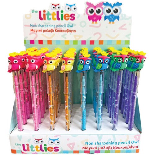  SVINČNIK GRAFITNI Z DODATKI LITTLIES OWL DIAKAKIS 000647029 SORT Slike
