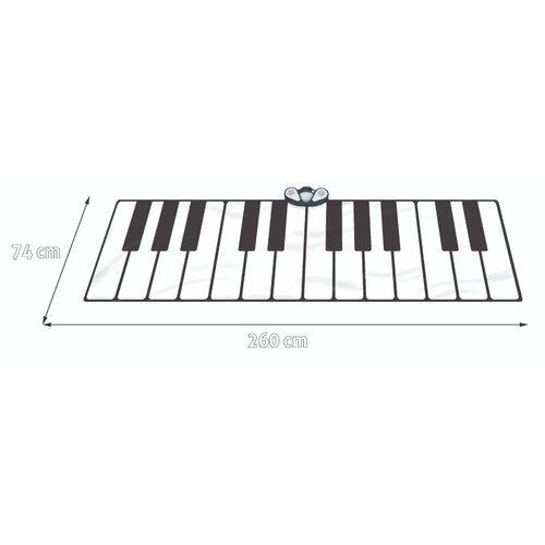  Velika preproga z zvočnimi učinki klavirja Super Music Slike