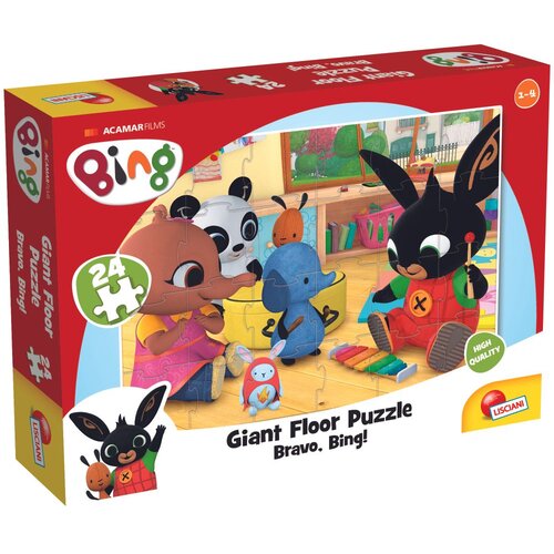 Lisciani BING maxi puzzle, 24 kom, Let's go Bing 75805 Cene
