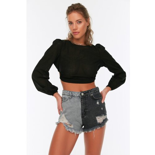 Trendyol Women's shorts Indigo Cene
