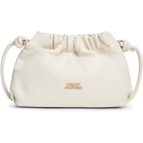 Tommy Hilfiger Ročne torbice Th Soft Leather Crossover Kostanjeva Slike