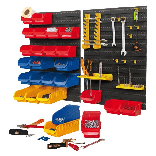 Handy 43 delni stenski organizator orodja za delavnice Slike