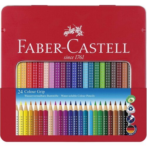  Barvice faber-castell grip kovinska škatla 1/24 FABER-CASTELL Cene