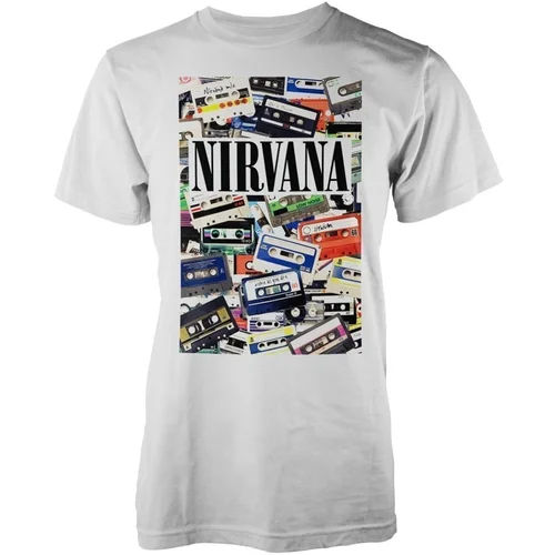 Nirvana Košulja Cassettes Unisex White L