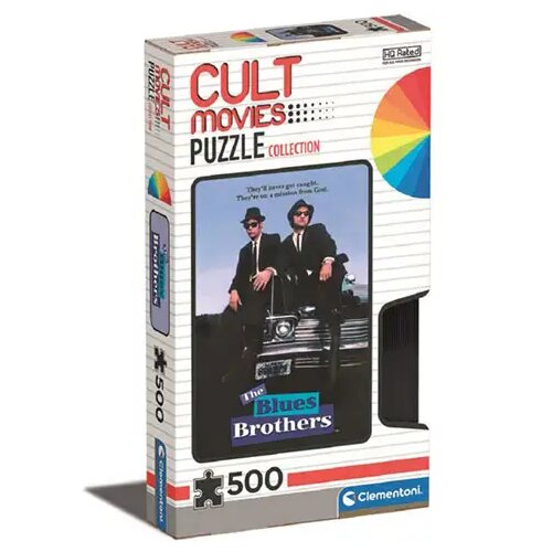Clementoni Cult Movies: Blues Brothers HQC puzzle 500kom - Cene