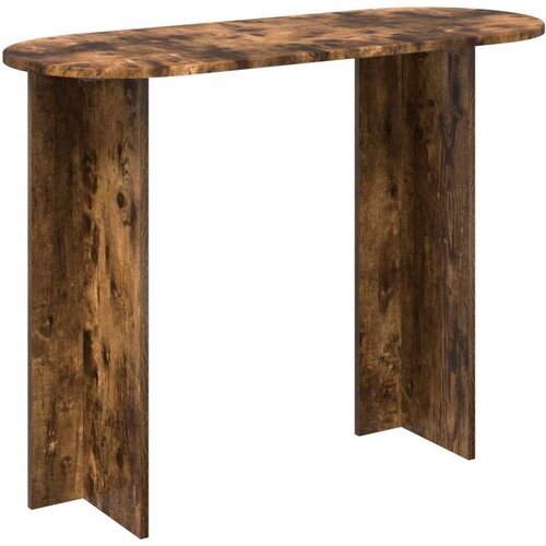  Konzolna stolica s pohranom Dimljeni hrast 100 x 39 5 x 75 cm - Dimljeni hrast Cijene