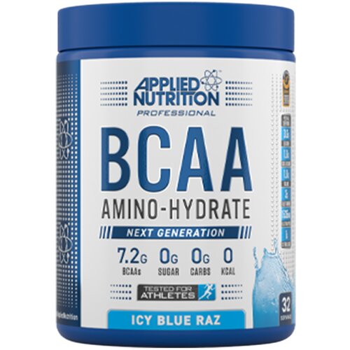 Applied Nutrition Aminokiseline BCAA Amino Hydrate Plava malina 450g Cene