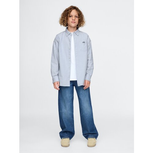GAP Children's Oversize Oxford Shirt - Boys Cijene