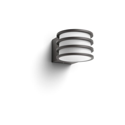 Philips Lucca wall lantern anthracite 1x9.5W 230/HUE Lucca bela ambiance stenska luč Cene