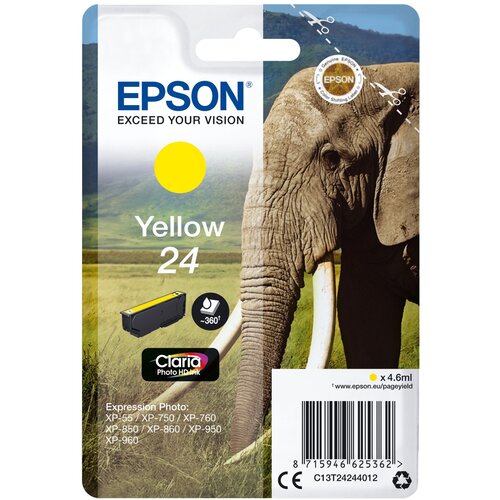 Epson ink cartridge yellow Claria Photo HD T 242 T 2424 Cijene