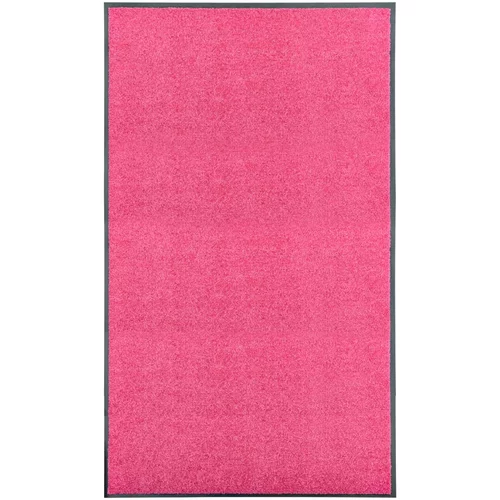 vidaXL Pralni predpražnik roza 90x150 cm