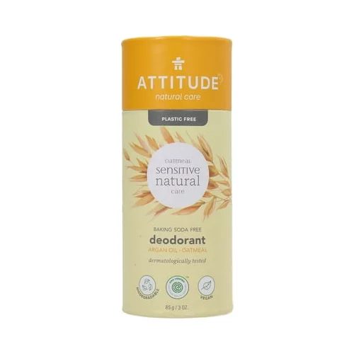 Attitude Oatmeal Sensitive Natural Care dezodorant z arganovim oljem