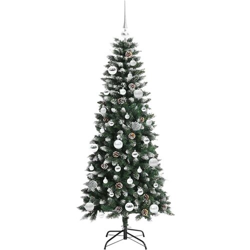  Umjetno božićno drvce s stalakom Zelena 66 x 66 x 150 cm Slike