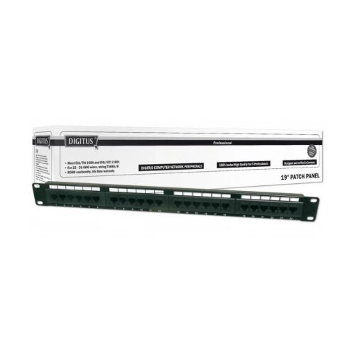 Digitus patch panel 24P kat. 5e utp - Cene
