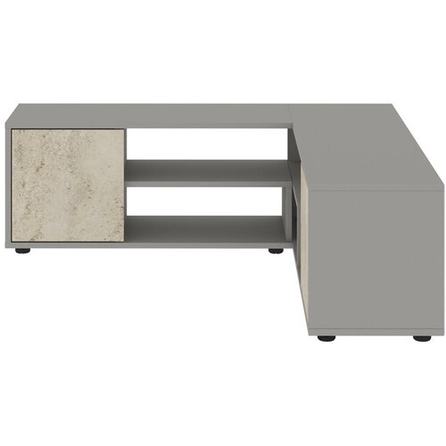 Kalune Design polica za TV rosa - grey, travertine greytravertine tv stand Slike