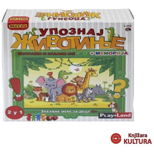Dexyco Igrajte edukativna igra o zemlji Upoznajte životinje Cene
