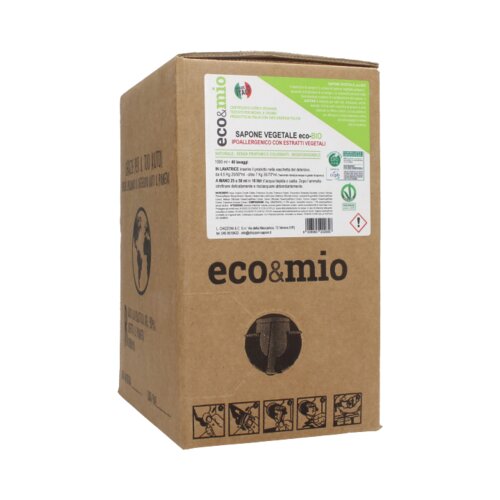 Eco &amp;amp; mio Tekoč detergent brez vonja Slike