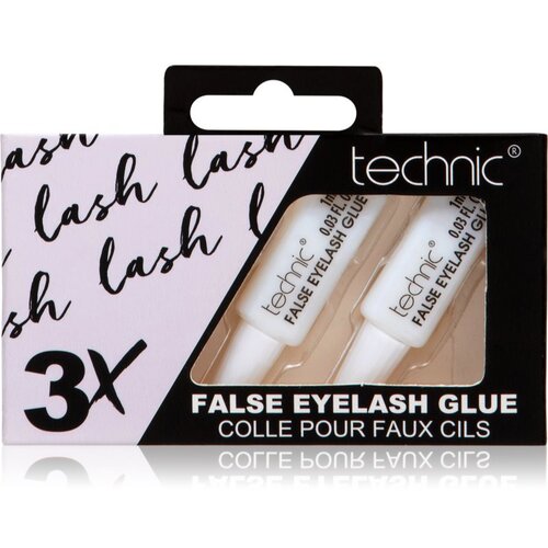 Technic_Cosmetics False Eyelash Glue ljepilo za umjetne trepavice 3x1 ml Slike