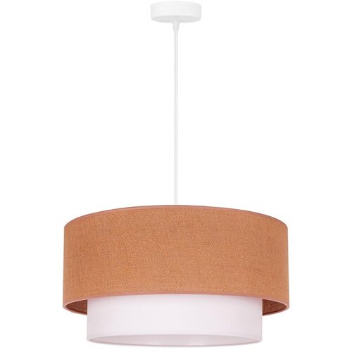  Duolla - Luster na sajli BOHO 1x E27/40W/230V, prečnik 45 cm, bež/bela Cene