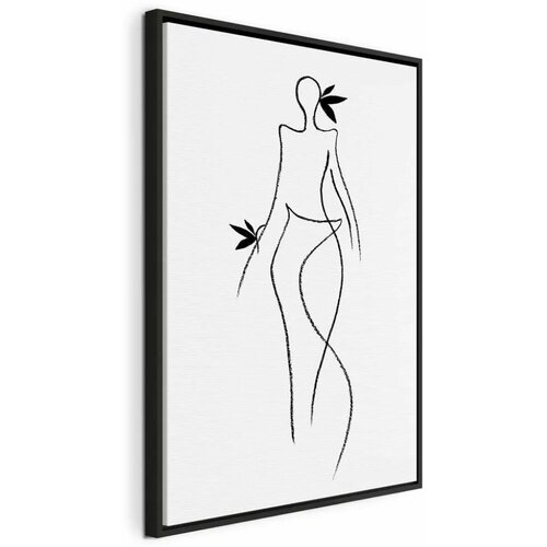  Slika - Exotic Dance (1 Part) vertical 80x120 U crnom drvenom okviru Cene