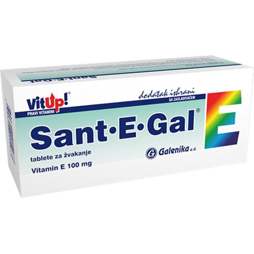 Galenika Sant-e-Gal® Tableta za žvakanje 30x100mg. Slike