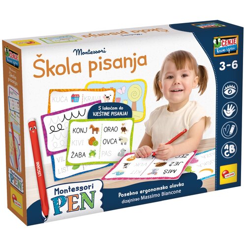 Lisciani Montessori škola pisanja Cijene