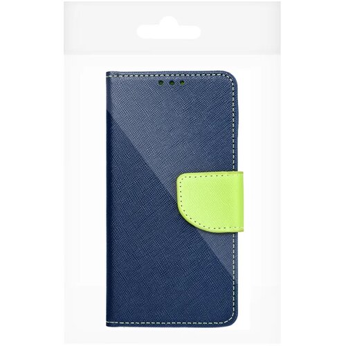 Oem Fancy Book futrola za XIAOMI Redmi NOTE 13 5G mornarsko plava / limeta Slike