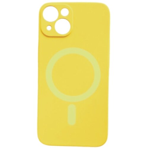 Silikonska futrola magsafe color iphone 15 žuta Slike