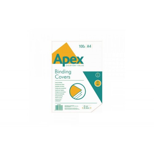 Fellowes Karton za koričenje APEX 6501001 250gr. A4, crna Slike