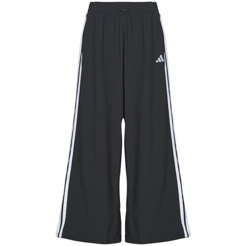 Adidas Spodnji deli trenirke Essentials 3-Stripes Lifestyle Woven Parachute Tracksuit Bottoms Črna Slike