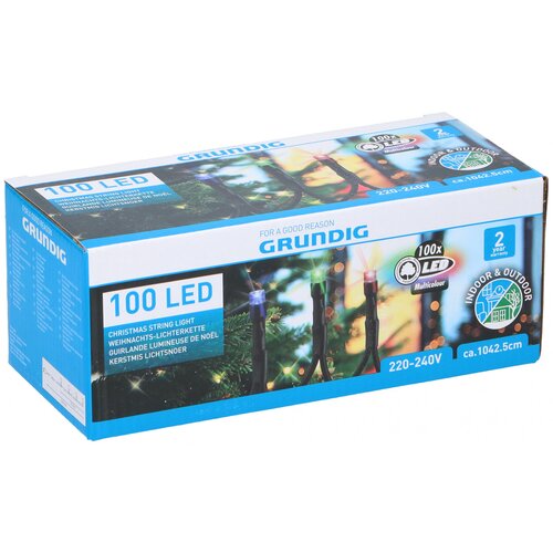  Novogodišnji lančić 100 led rgb u boji 7.5m outdoor akcija Cijene