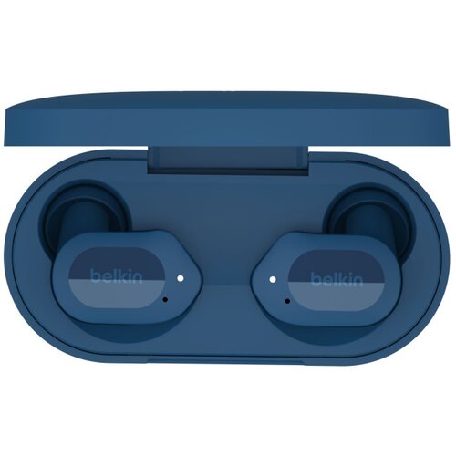 Belkin SoundForm Play 5.2 brezžične slušalke za ušesa z globokimi basi, Modra, (21252937) Cene