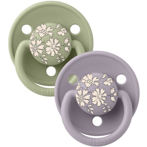 Bibs x Liberty De Lux One Size duda Fossil Grey / Sage 2 kos Slike