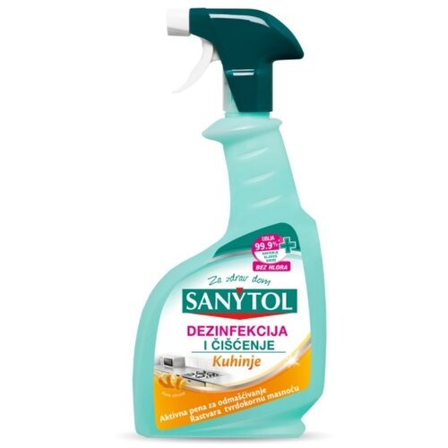 Sanytol sredstvo za čišćenje i dezinfekciju kuhinje 500ml Cene