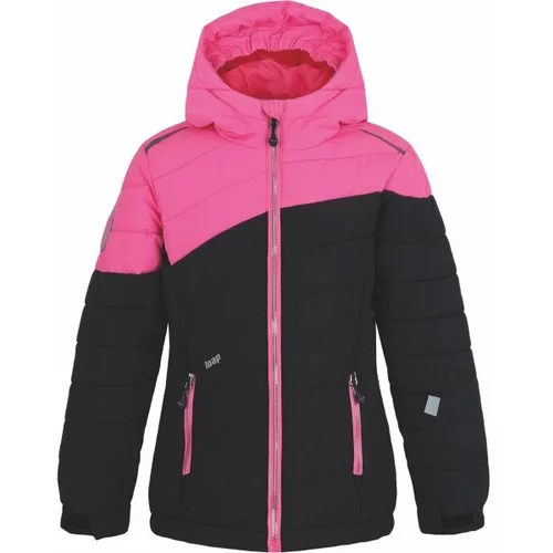 LOAP FULKA Skijaška jakna za djevojčice, crna, veličina